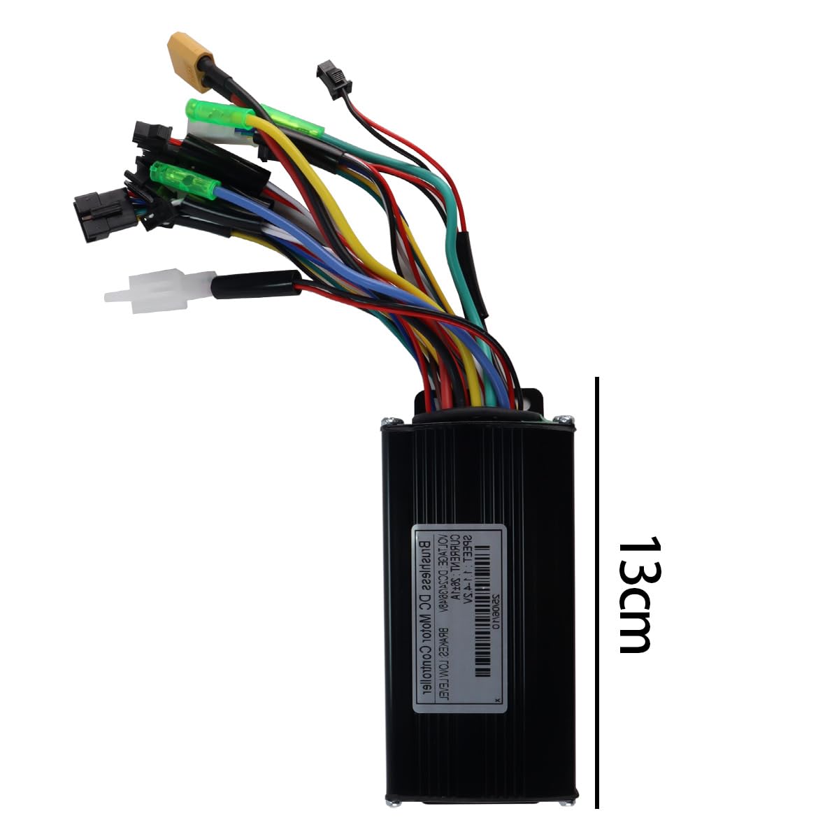 Regolatore Intelligente a Onda Sinusoidale a 3 modalità con Abbinamento Automatico del Motore 24V 36V 48V Senza Spazzole, Adatto per Motori da 500 W.