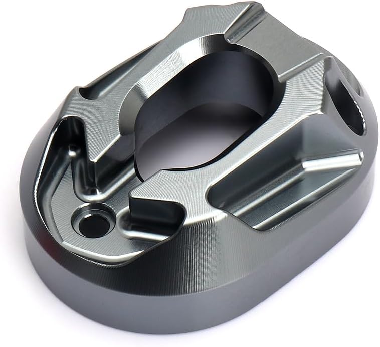 Motorcycle Aluminum Exhaust Pipe Cover Protector Exhaust Port Guard Protective Cover Decorative Cover Fits for Honda PCX160 PCX 160 vario160 (Black)