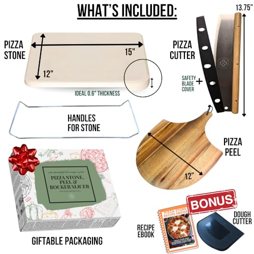 Ritual Life Pizza Stone For Oven Set thumb #5
