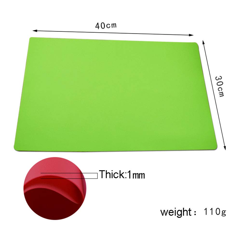 Antidérapant Sets de Table, Lot de 4, Résiste à la Chaleur, Résiste à l'usure, Lavable à l'eau, Facile à Entretenir, pour Table à Manger 45-30 cm