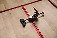 Vista 7 de ARMOR TOOL Vía rápida - Pista doble T de 36" con puntos de acceso de 12" y mayor fuerza de tracción - TT-36 Doble pista en T