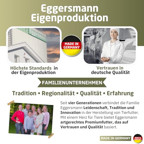 Eggersmann Körnerpick 25 kg Hühnerfutter - Struktur Körnermix Oregano - Hühner Körnerfutter Basic Geflügelfutter - Premium Körnermischung für Hühner Gänse und Enten