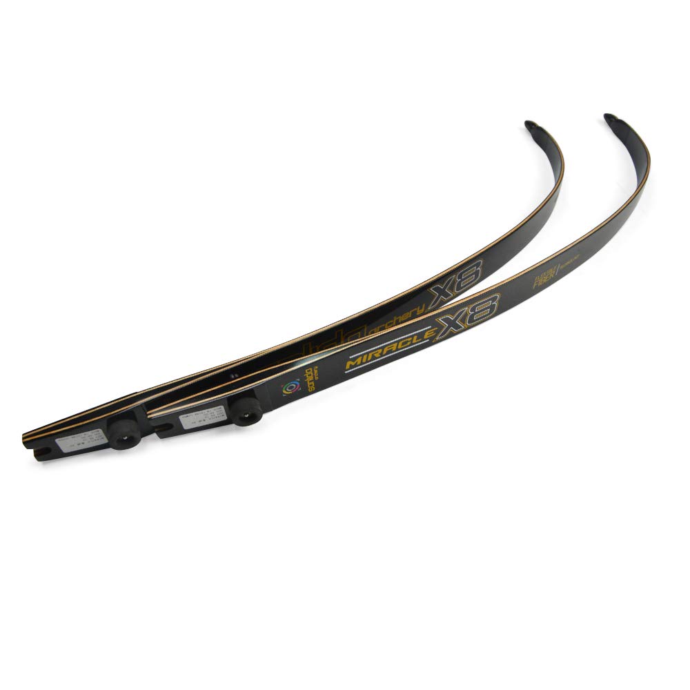 SHARROW 66 "68" 70" Tir à l'arc Arc Classique Membres Ilf Membres Dispositif Ilf Arc Membres 20-44 Lbs Compatible pour 23" 25" Riser pour Adulte/DéButant