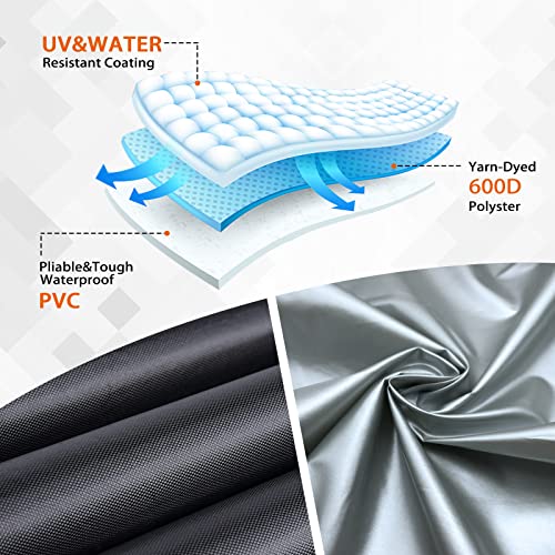 Iceberg Elf Water Softener Cover, Outdoor Water Softener Insulated Covers,（20"L X 21"W X 46"H Black）Four-Season Universal Waterproof Protective Equipment Accessories Cover - Thumbnail 7