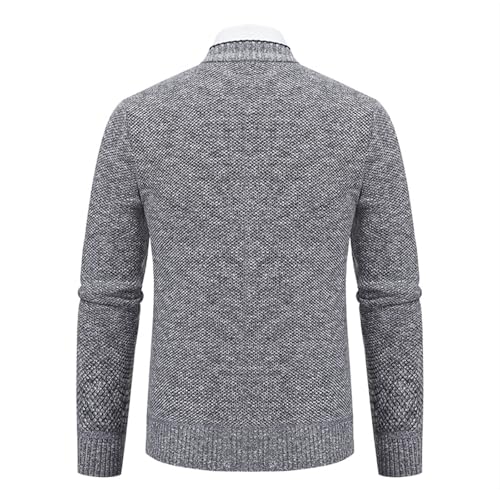 Dgoopd Button Down Sweaters for Men Knit Long Sleeve V Neck Sweater Casual Cardigan Sweaters Fall Sweaters with Pockets3