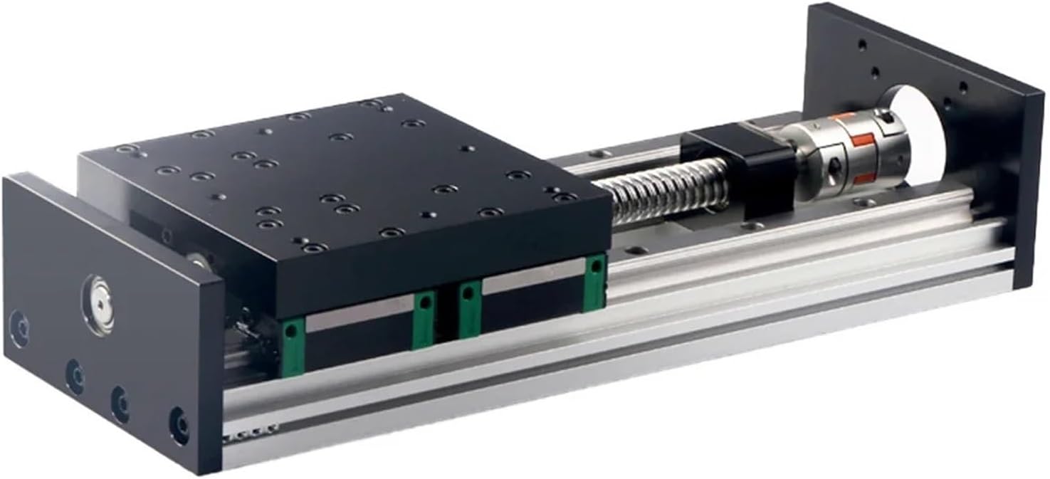 KGX150 CNC Heavy Load Workbench Large Load Slide Module Double Linear Rail Ball Screw Linear Motion Rail Actuator(400mm Stroke)