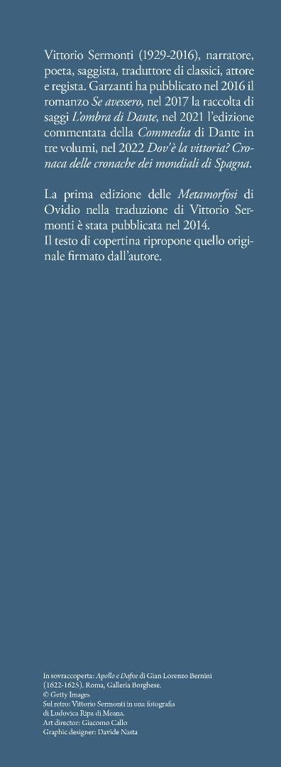 Le Metamorfosi di Ovidio