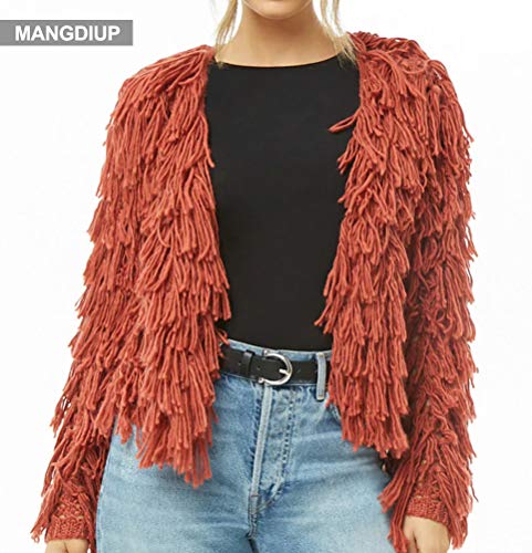 MANGDIUP Women's Long Sleeve Bodysuit Jumpsuit (Black, XXL)