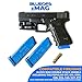 BLUEOPS Smart Dry Fire Training Magazine for Glock Double Stack 9mm Models, 2 Smart Training Magazines with Simulated Round Capacity & Random Jams Simulation + 9mm Training Laser & Smartphone App