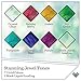 Gallery Glass PROMOGGJL22 Jewel Tones Stained Glass Painting Kit, 8 Piece Glass Paint Set for DIY Arts and Crafts, Perfect for Beginners and Artists