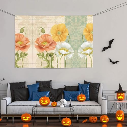 Drapeaux coquelicots pastel deco pour harmoniser votre maison