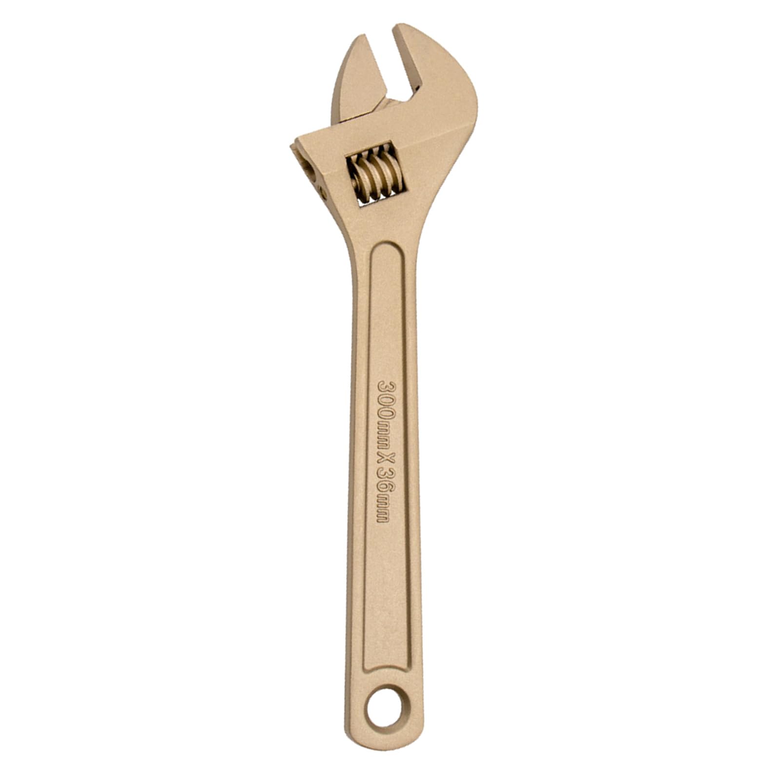 Llave inglesa de bronce de aluminio, herramienta de durabilidad con boca ancha de 10 – 35 mm, mantenimiento para uso en áreas peligrosas, anticorrosión, mano industrial