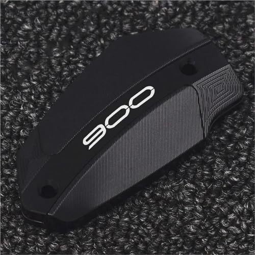 Couvercle de réservoir liquide de frein CNC noir pour Kawasaki Z900 look premium