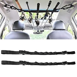 Hengel houder voor de auto, hengel en hengel houder, voorkomt tangling of breken vervoerder transportband riem auto met Tie Fasten staaf houder