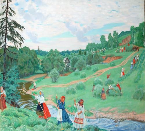 Toile Art Moderne Boris Kustodiev | Peinture Haute Définition 60x90