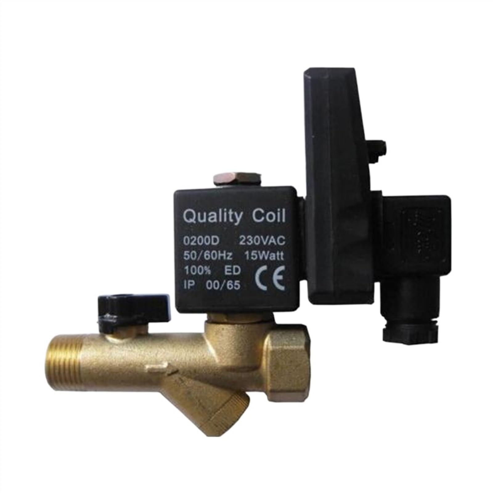 QRUYHBAJU 220V 1/2" Automatic Electronic Timed Air Compressor Condensate Auto Drain Valve(24VAC,OPT A)