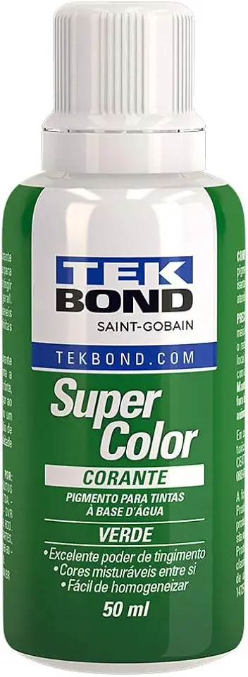 Corante Liquido Tekbond Verde 50 ml Tekbond