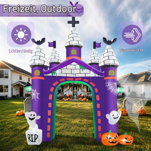 Kalolary 12FT Riesige aufblasbare Halloween-Dekoration – Ansicht 3