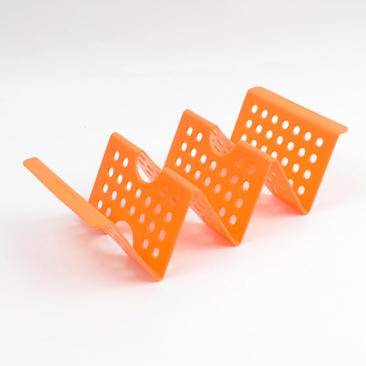 8pcs Mexico Taco Holder Stand, Large W Shaped Plastic Tray Rack