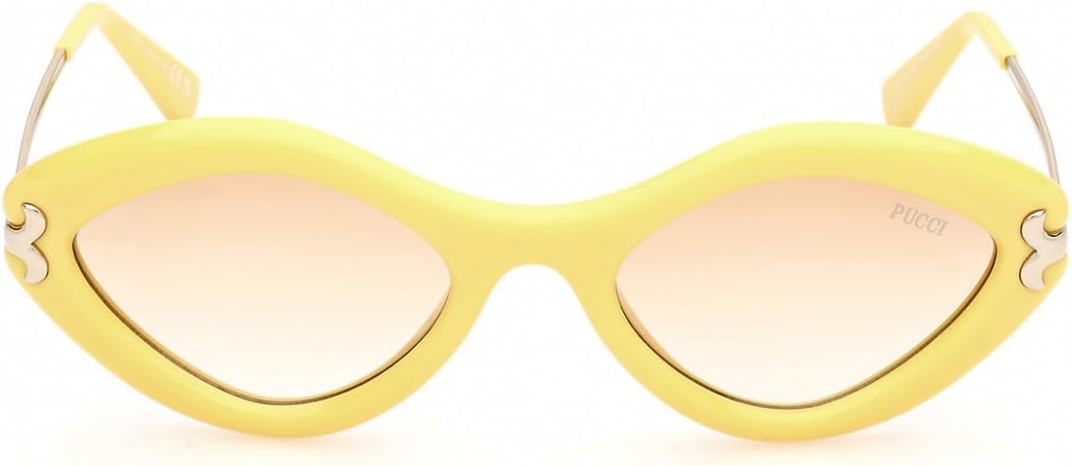 Pucci EP0223 39F shiny light yellow 54/21/140 WOMAN Sunglasses