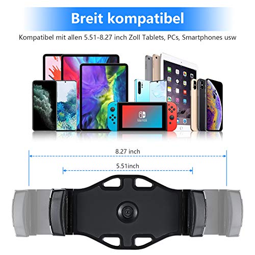 MEKUULA Ständer Tablet Halter Schwanenhals Tablet Halterung,Handy Halter Lazy Flexible 360 ° drehbare verstellbare Lange… – Bild 6