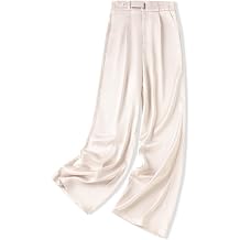 Betusline Womens Dress Pants Business Casual Straight Work Wide Leg Trousers,X-Small-3X-Large