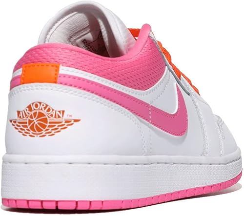 Miniatura 3 de Jordan Youth Air 1 Low GS DR9498 168 Pinksicle - Talla 6.5Y, BlancoNaranja de seguridadPinksicle