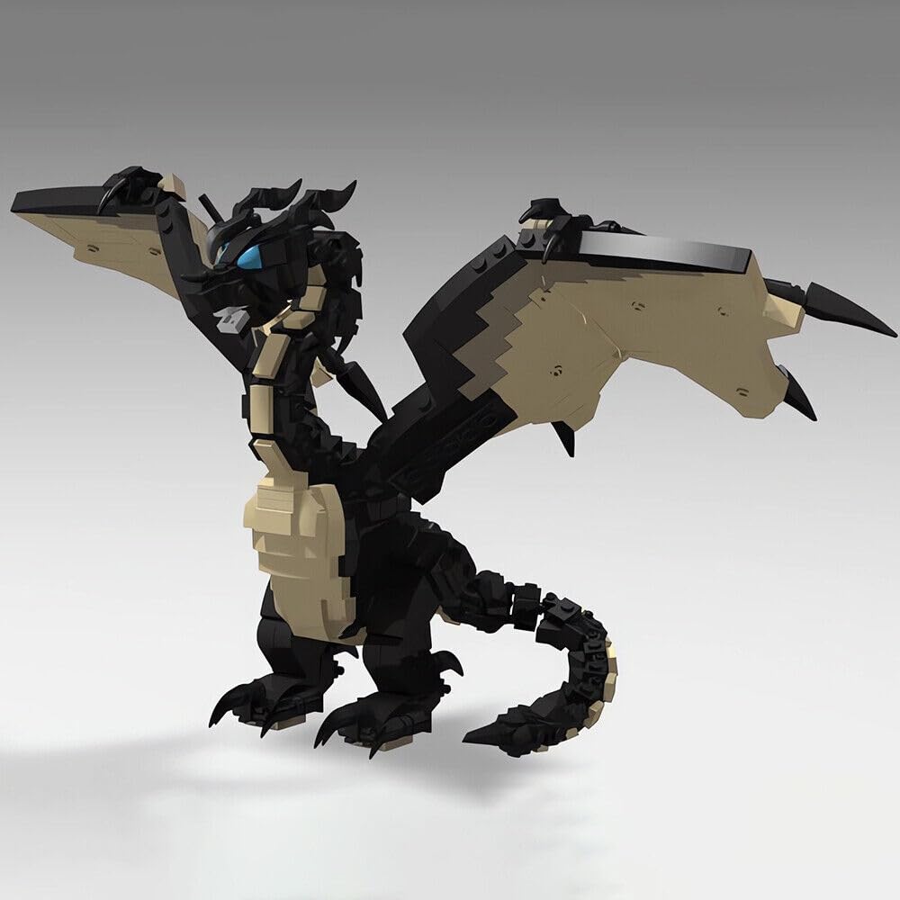 ZITIANYOUBUILD Dragon Perfect for a Castle Scene Height