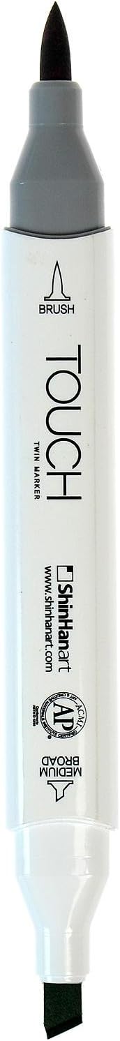 ShinHan Touch Twin Brush Markers Mint Green G56 [Pack of 3 ]