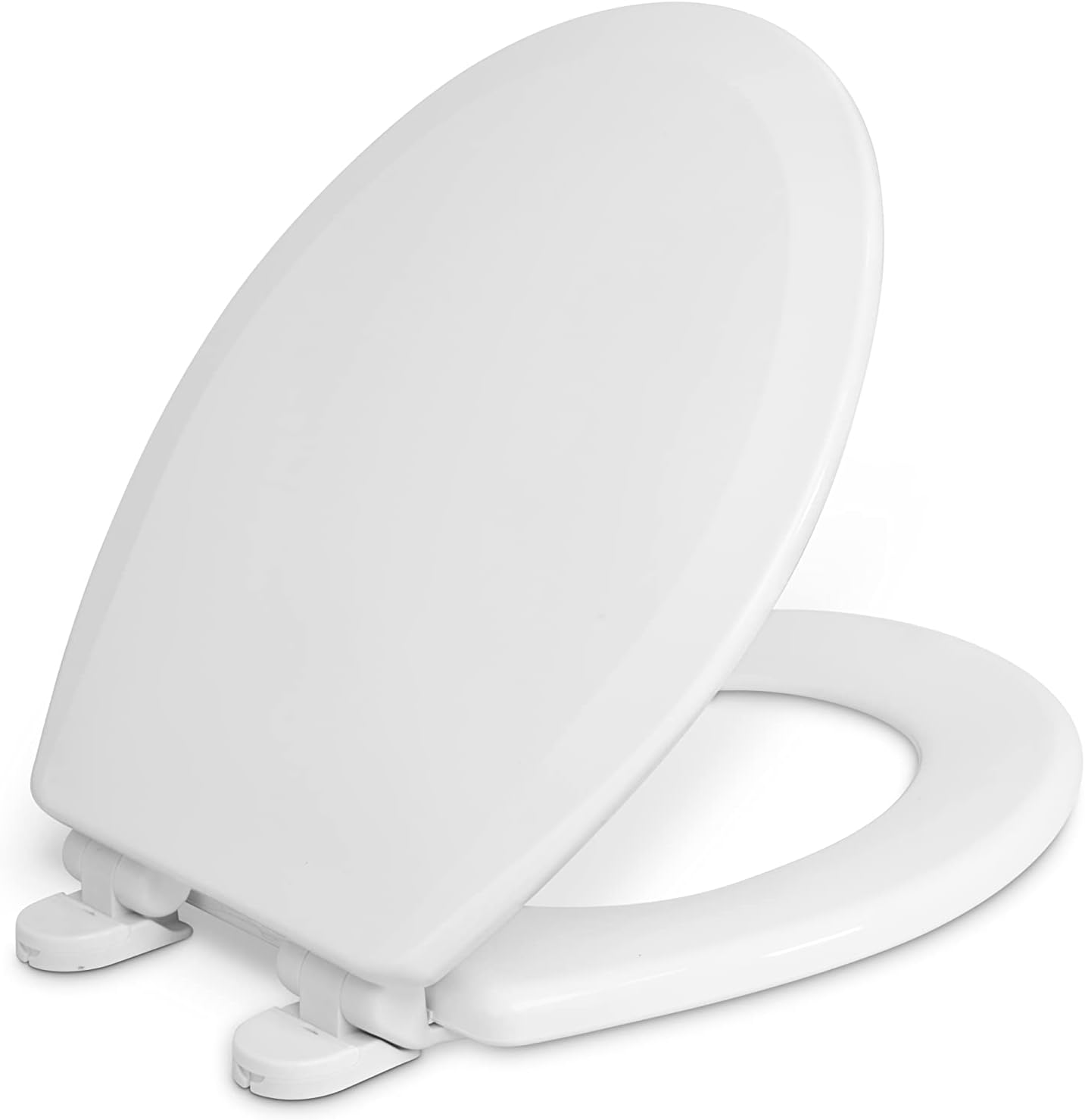 Mansfield SB100 WH White Round Toilet Seat by Mansfield