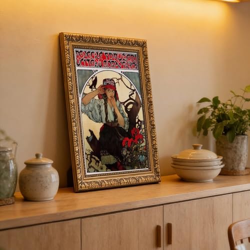Toile Alphonse Mucha pour habiller un grand mur vide - 6