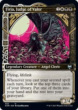 Magic: The Gathering - Firja, Judge of Valor - Showcase - Kaldheim