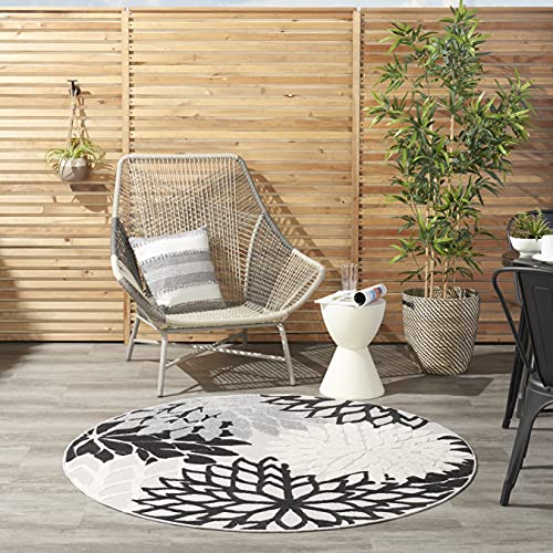 Nourison Aloha 48" Round Indoor/Outdoor Rug