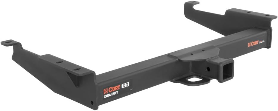 Curt Class 5 Trailer Hitch Bundle with Wiring for Chevrolet Express GMC Savana - 15320 55377