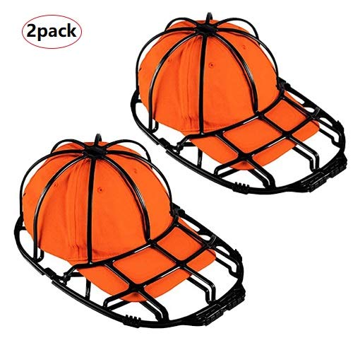 Der Rose 2 Pack Baseball Hat Washer for Washing Machine,Cap Washer Frame Cage,Hat