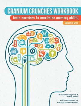 Paperback Cranium Crunches Workbook: Brain exercises to maximize memory ability Book