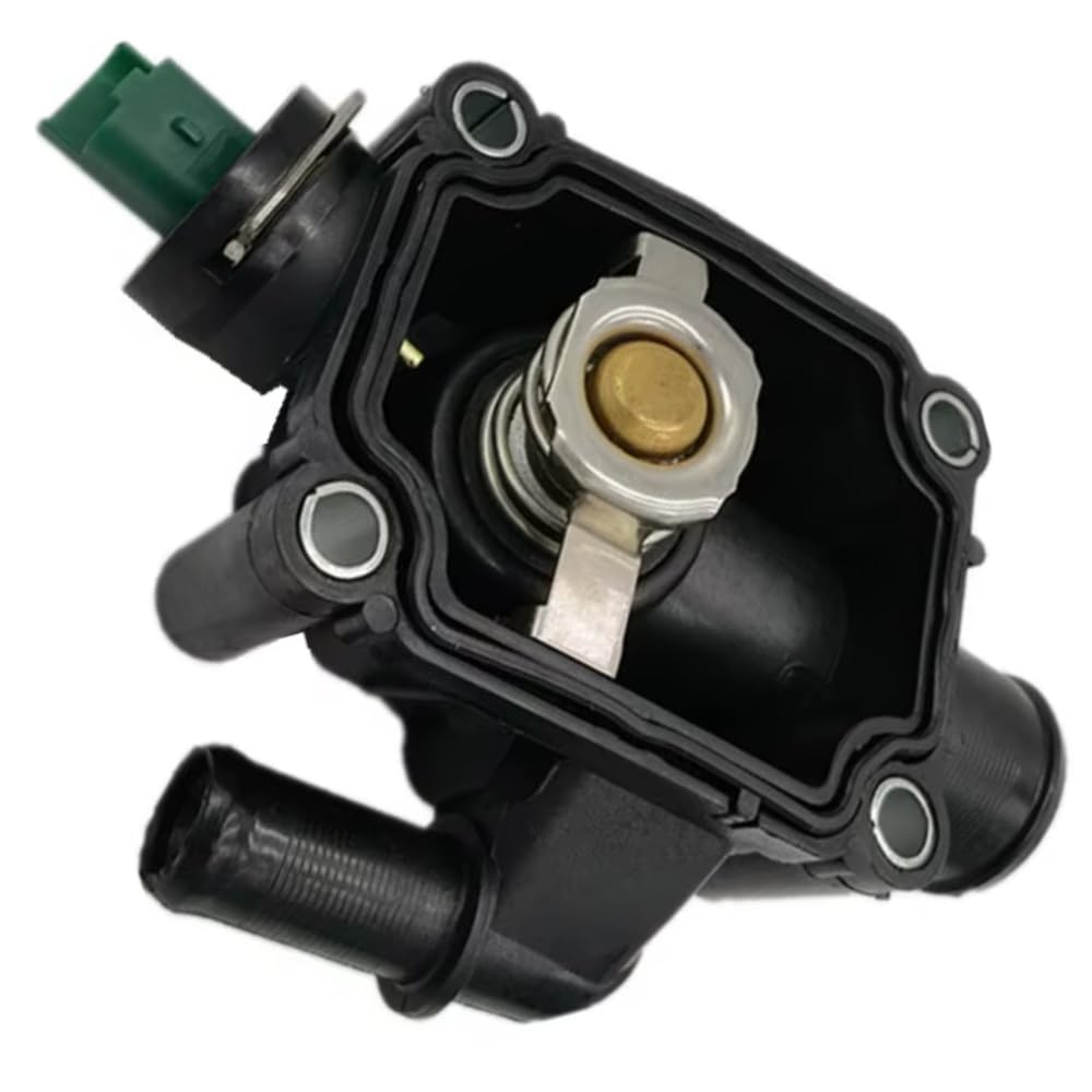 Termostata,Corpo Termostata,Assemblaggio per Corpo Termostato per Auto Refrigerante Compatibile con Peugeot 1007 206 207 307 308 1336Z0
