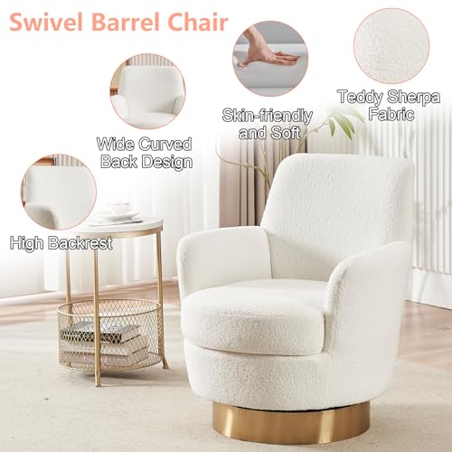 Sillón Plegable Teddy Blanco miniatura 3