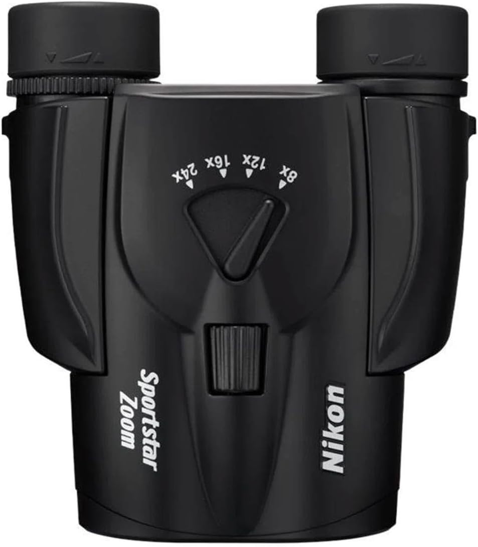 Nikon Sportstar Zoom 8-24x25mm Binoculars - Multi-Coated Lenses, Porro Prism Optics, Fast Focus Control - Compact Lightweight Binocular for Sports Events, Wildlife & Outdoor Viewing - Image 5