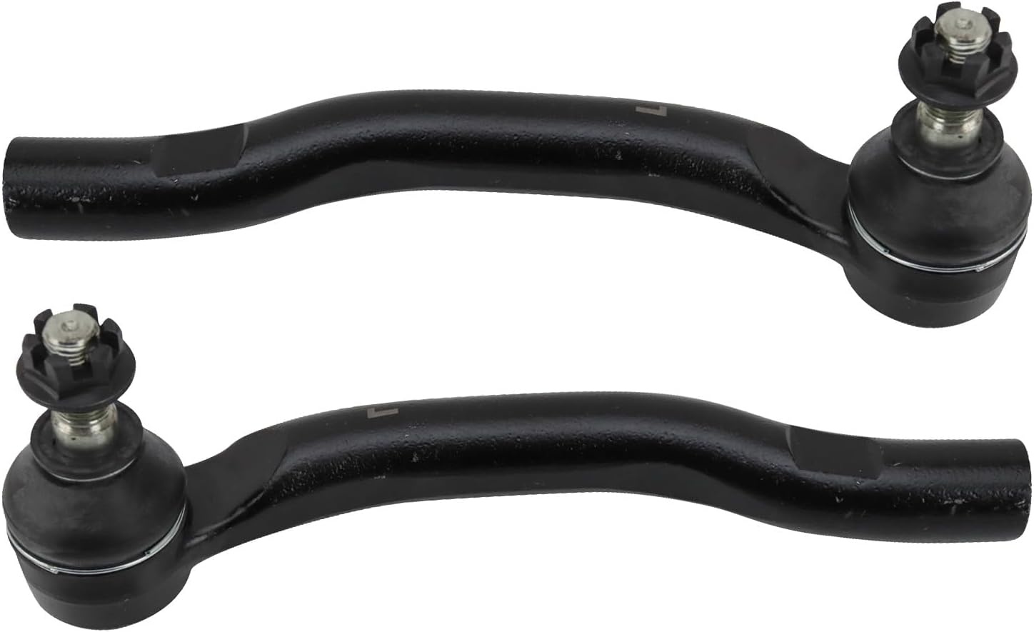 TRQ Front Outer Tie Rod Set Compatible with 2013-2018 Lexus ES300h ES350