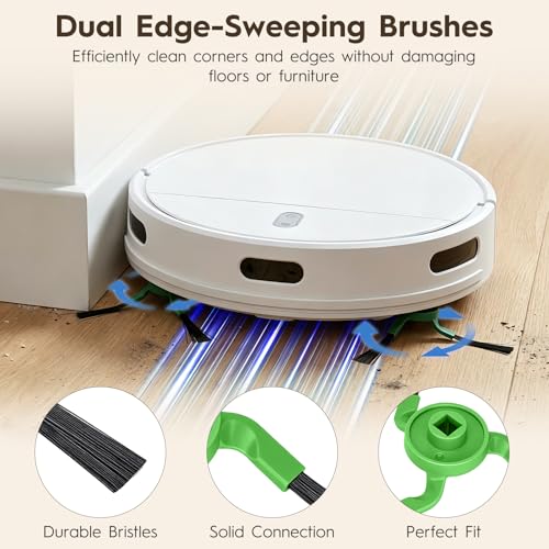 Image of Replacement Parts for iRobot Roomba 705X Max 705 Combo Robot Vacuum Cleaner | Roomba 705X / Max 705 Combo Accessories kit, 2 Main Brushes, 6 Dust Bags, 4 Filters, 1 Roller Mops, 6 Side Brushes, 1 Tools