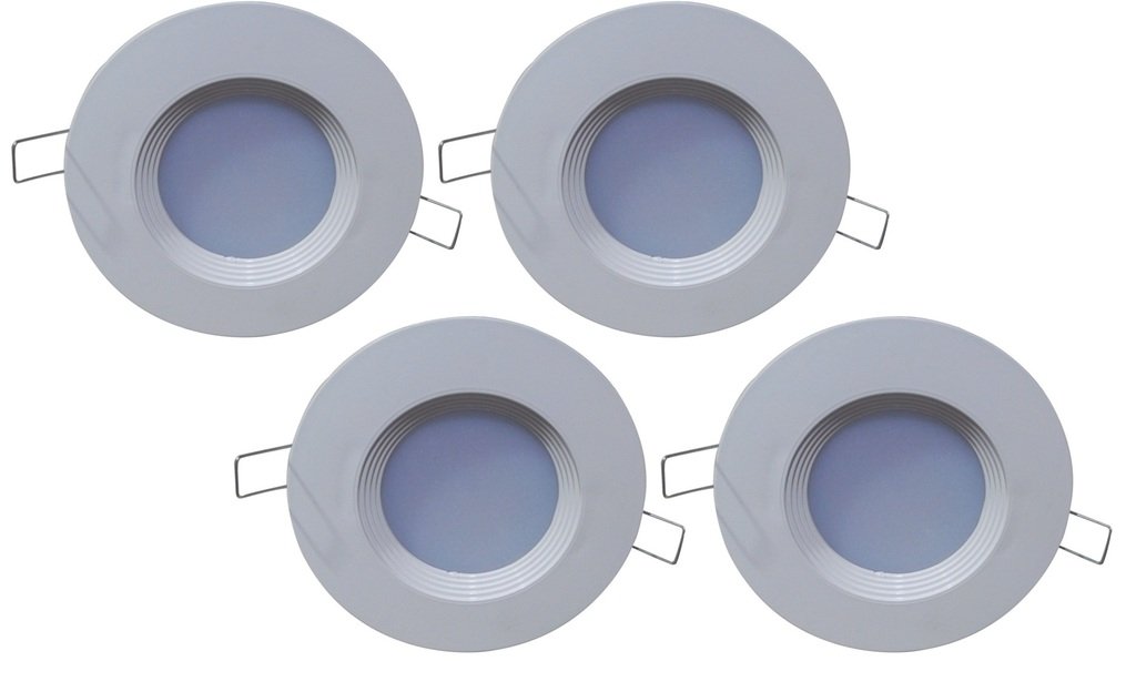 BENE® PP Virgin Plastic Round Ceiling Light, (Green, 3w, Pack of 4 Pcs)