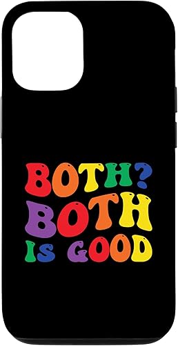 iPhone 1212 Pro Divertido Bisexual Pride Bi Rainbow Flag Ambos es una buena funda