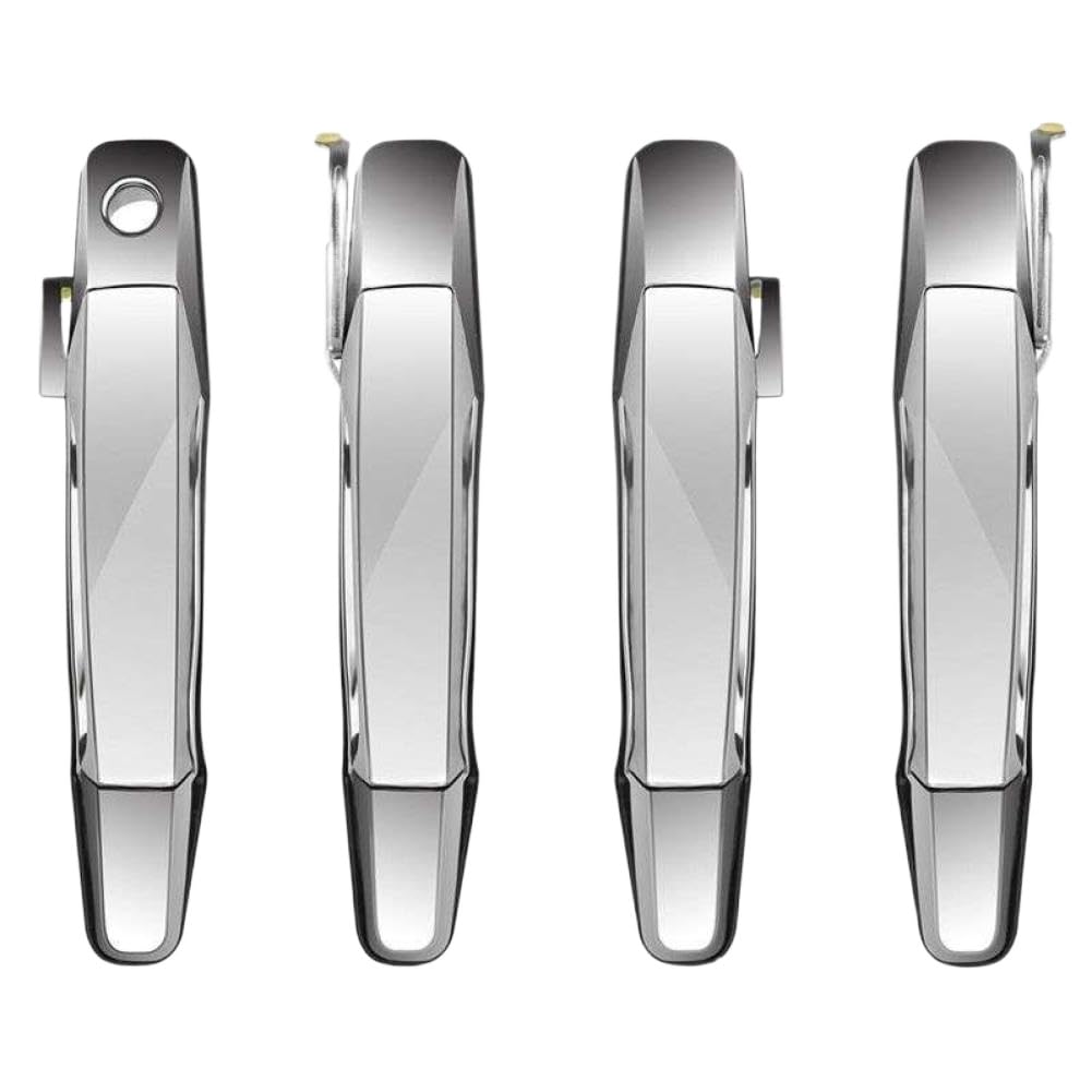 Tazvawwsn Onecolor Exterior Door Handle Replacement Compatible With Escalade, Avalanche, Yukon, Tahoe, Silverado, Suburban, Sierra 2007-2014