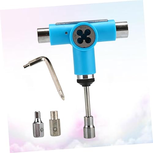 Miniatura 5 de Gatuida Herramienta de patinaje de ruedas Diapositiva multiherramientas Herramienta de desmontaje de monopatín Funda de eliminación de patinaje de