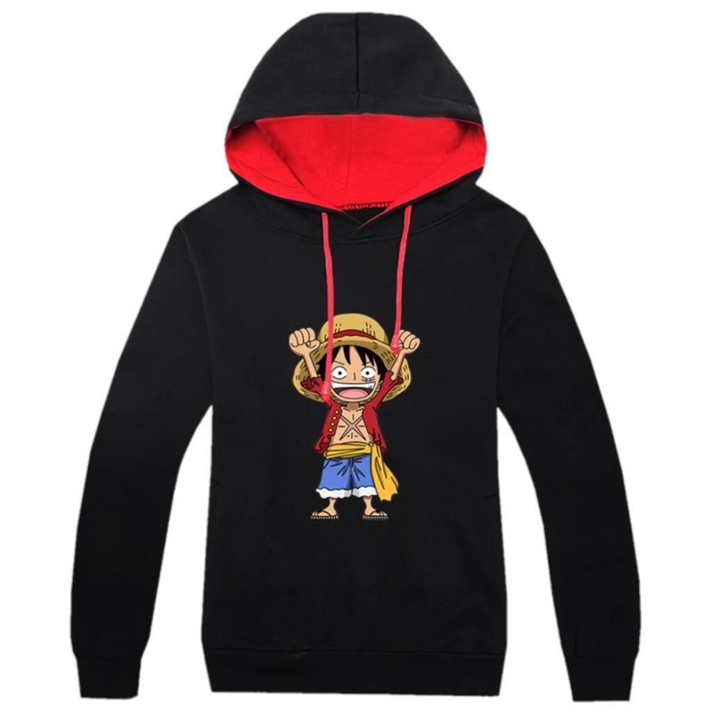 AQ Mens Fashion Clothing Apparel New Style One Piece Anime Hooded Jacket
