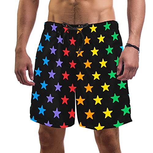 Bañador de surf para hombre con cintura elástica y bolsillos prácticos