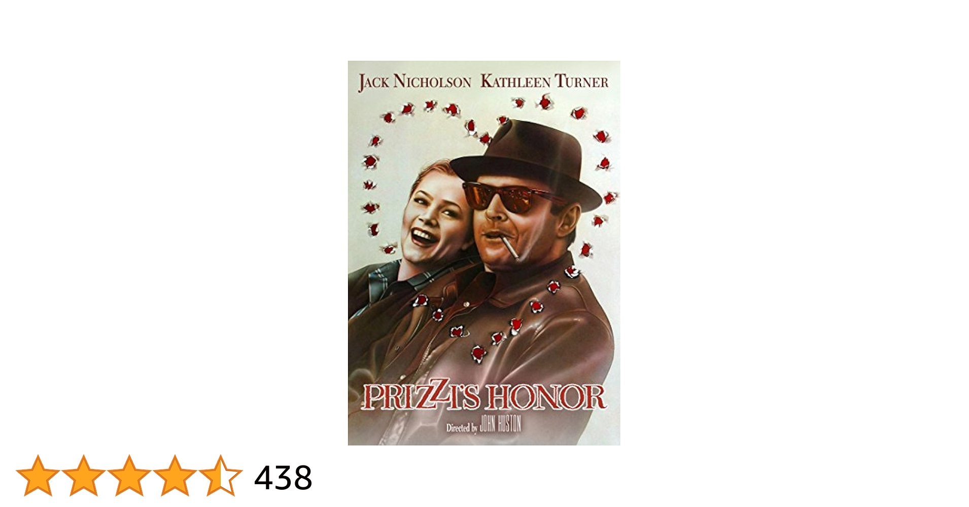 Amazon.co.jp: Prizzi's Honor [DVD] [Import] : DVD