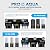PRO+AQUA Elite Series GEN2 PRO-100-E 3-Stage Whole House Water Filtration System for City and Well Water with Pressure Gauges, Removes 99% of Chlorine, VOCs, Odors & Contaminants, 1” Ports