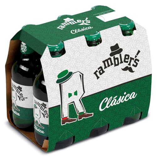 DIA RAMBLERS Cerveza lager pack 6 botellas 25 cl
